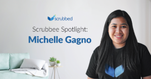 Featuring Michelle Gagno a Scrubbee leading the tax team - Scrubbeed