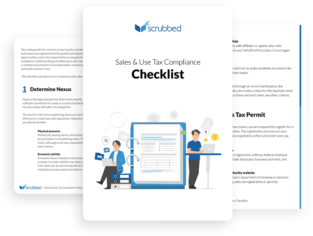 eCommerce Sales and Use Tax Compliance Checklist