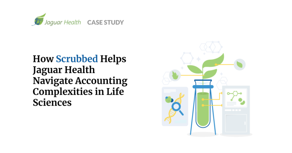 How Scrubbed Helps Jaguar Health Navigate Accounting Complexities in Life Sciences
